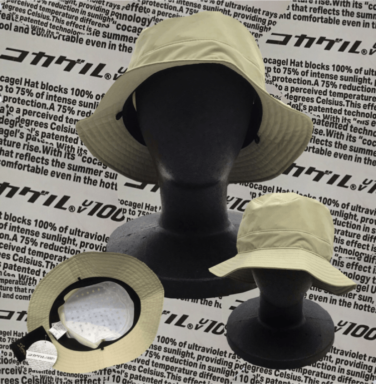 快適夏アイテムhat