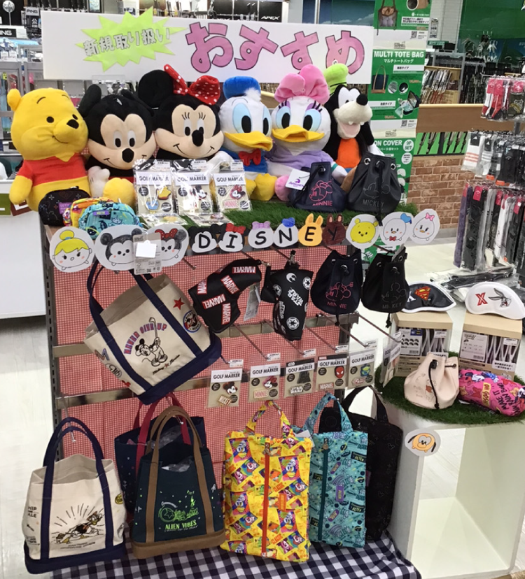 ディズニーのゴルフアイテム