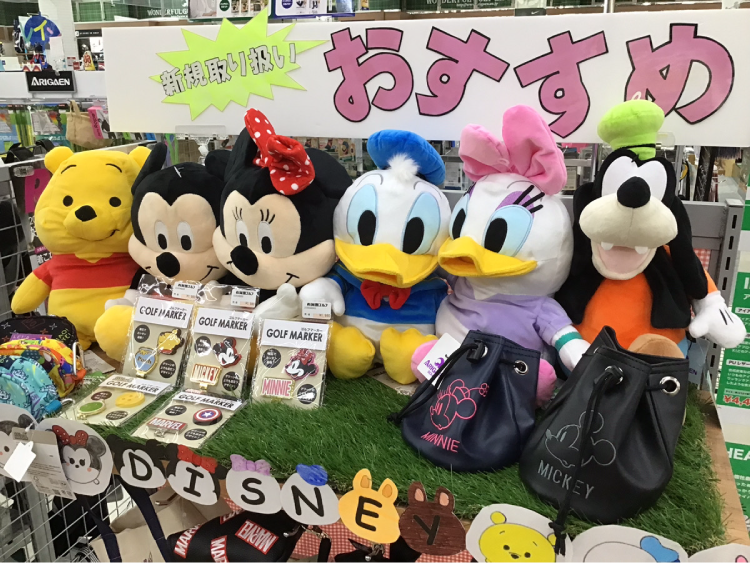 ディズニーのゴルフアイテム